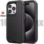 Funda iPhone Antigolpes 3 en 1 | Protección Híbrida Armadura | Silicona, Antiarañazos