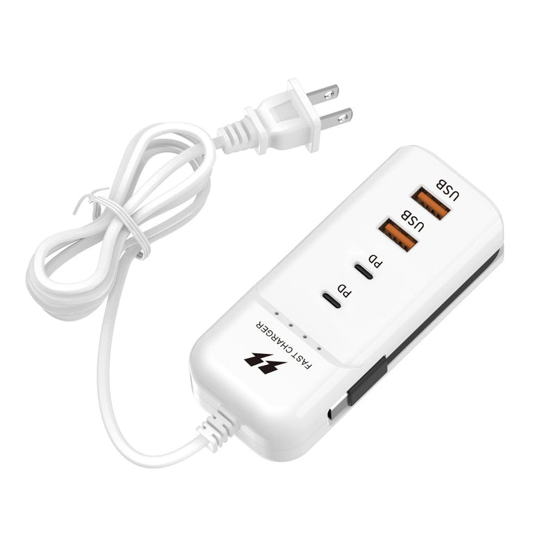 Cargador USB Tipo C 66W | Carga Rápida QC 3.0 | Viaje, Samsung, Xiaomi, iPad