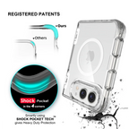 Funda Magnética iPhone Fold | Transparente, MagSafe | Antigolpes