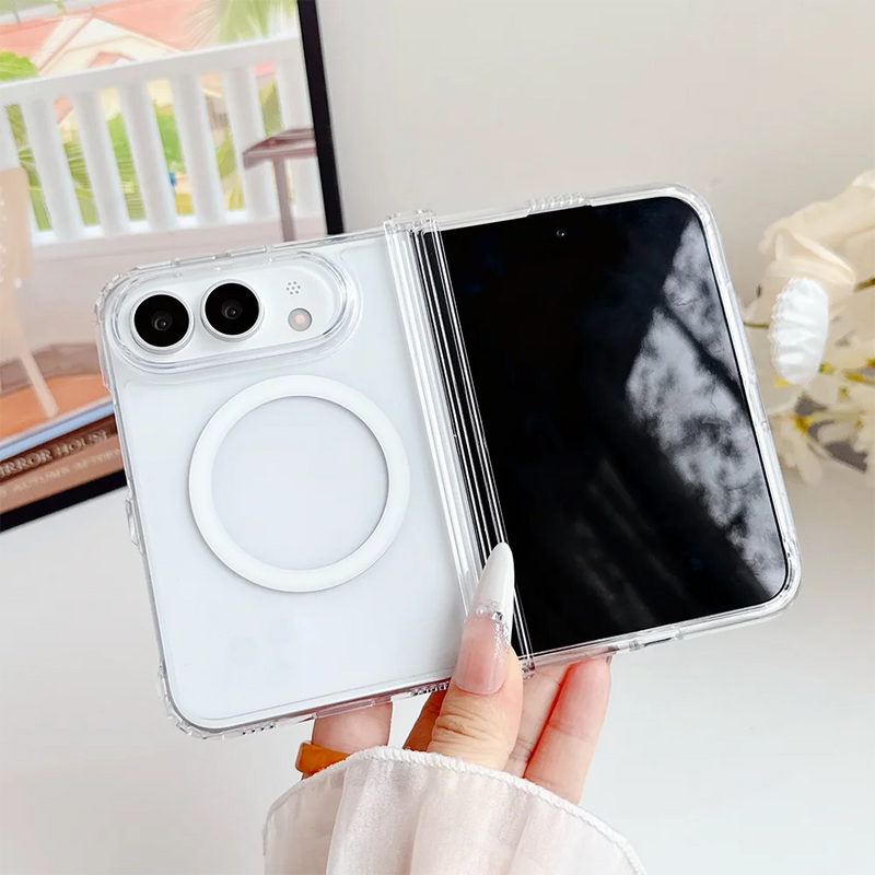 Funda para iPhone | Transparente, Magnética MagSafe, Antigolpes | PC Rígida