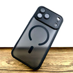 Funda iPhone Magnética Mate | Compatible MagSafe | Transparente, Antihuella