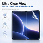 Protector de Pantalla Hidrogel iPhone | Cobertura Total, Suave | Pack 3 Unidades