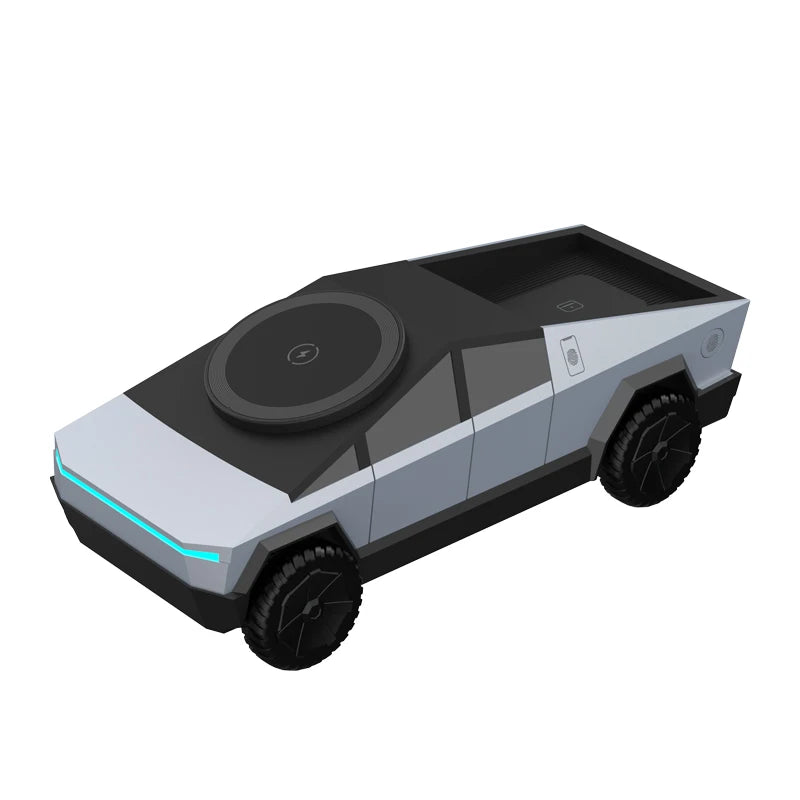 Cargador Inalámbrico 3 en 1 | Magnético, Rápido, Base de Escritorio | iPhone, Samsung, AirPods