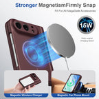 Funda iPhone Duo | Magnética MagSafe, Protección Bisagra | PC+