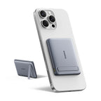 Batería Portátil Magnética Qi2 | Carga Rápida 20W, 5000mAh, Kickstand | Para iPhone Samsung