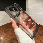 Funda iPhone Transparente | Doble Capa, Antigolpes, Airbag | 7 a 18 Pro Max