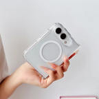 Funda para iPhone | Transparente, Magnética MagSafe, Antigolpes | PC Rígida