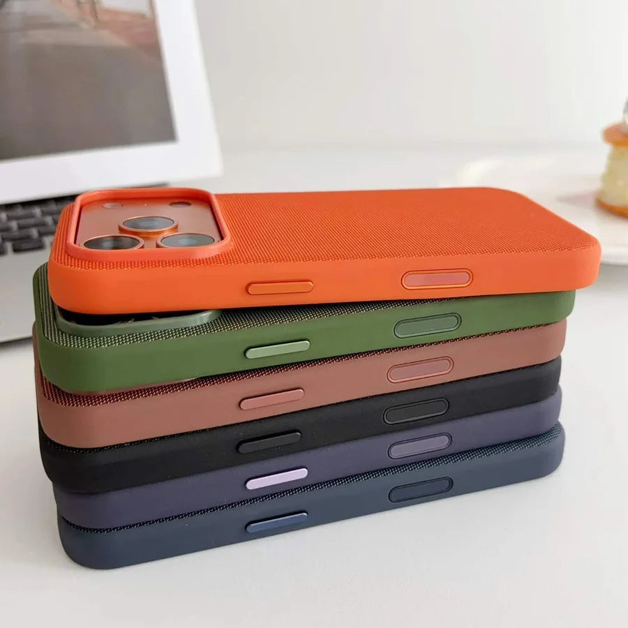 Funda iPhone MagSafe | Tejido Tecnológico, Magnética | 11 al 18 Pro Max