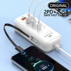 Cargador USB Tipo C 66W | Carga Rápida QC 3.0 | Viaje, Samsung, Xiaomi, iPad
