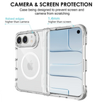 Funda Magnética iPhone Fold | Transparente, MagSafe | Antigolpes