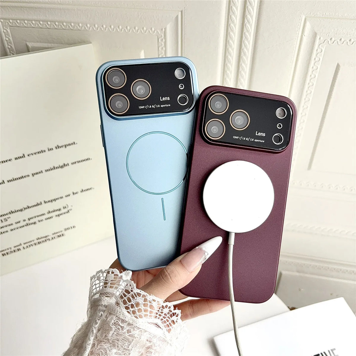 Funda iPhone 18 Pro / 18 Pro Max | Magnética, Antichoque, Mate | Protección Cámara