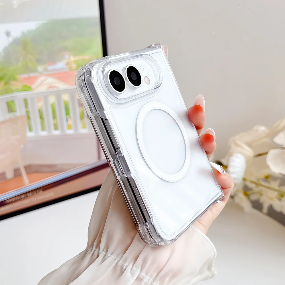 Funda para iPhone | Transparente, Magnética MagSafe, Antigolpes | PC Rígida