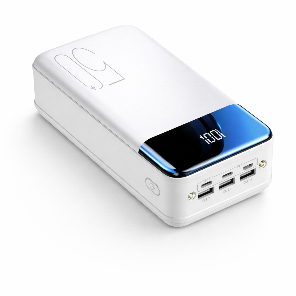 Power bank 50000mAh | Carga rápida, alta capacidad | Dispositivos