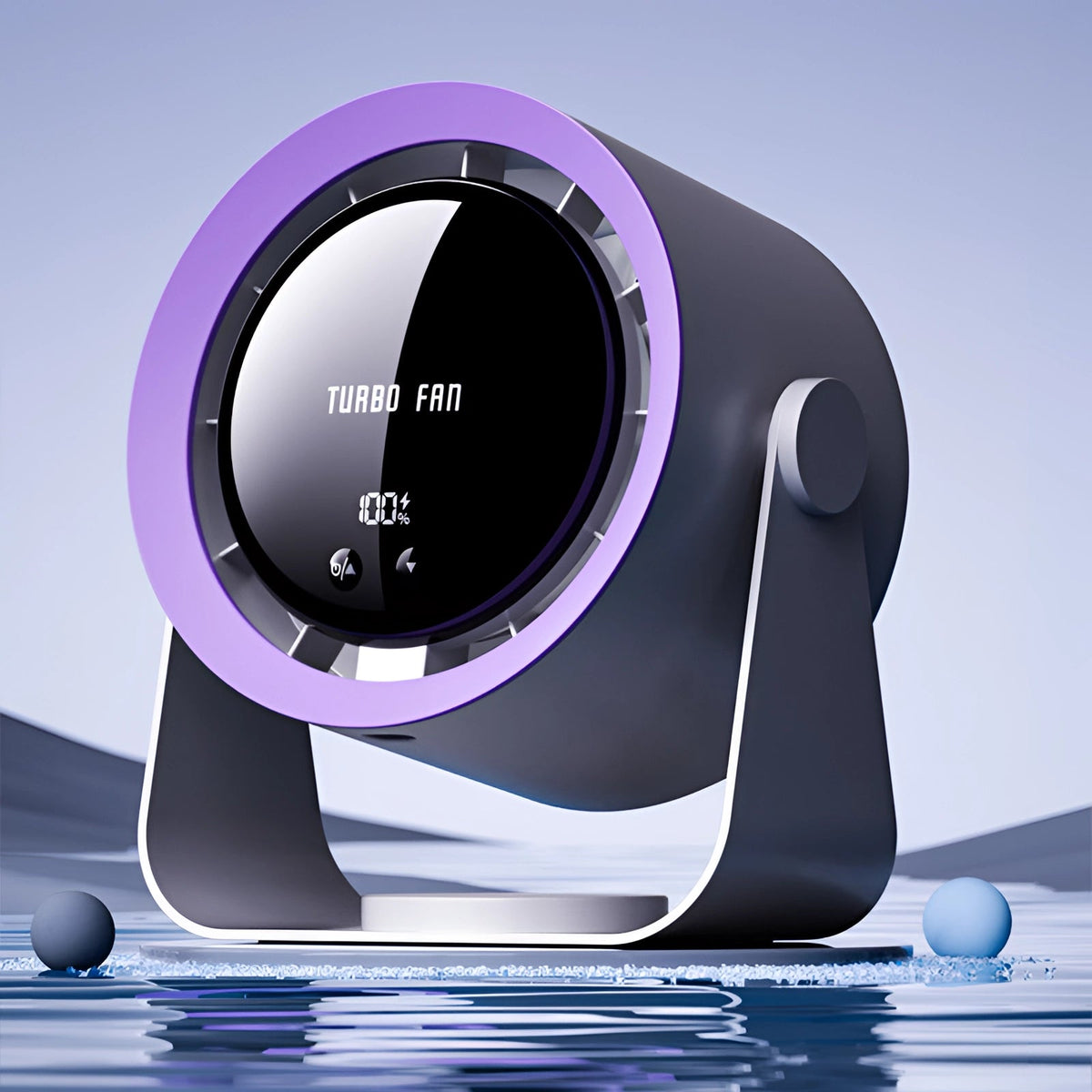 Ventilador Turbo Sin Aspas LED Silencioso - VyFlair