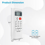 Control Remoto Universal Aire Acondicionado Multi - Marca - VyFlair