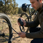 Bomba eléctrica bicicleta | Portátil, recargable | Inflado rápido, alta presión
