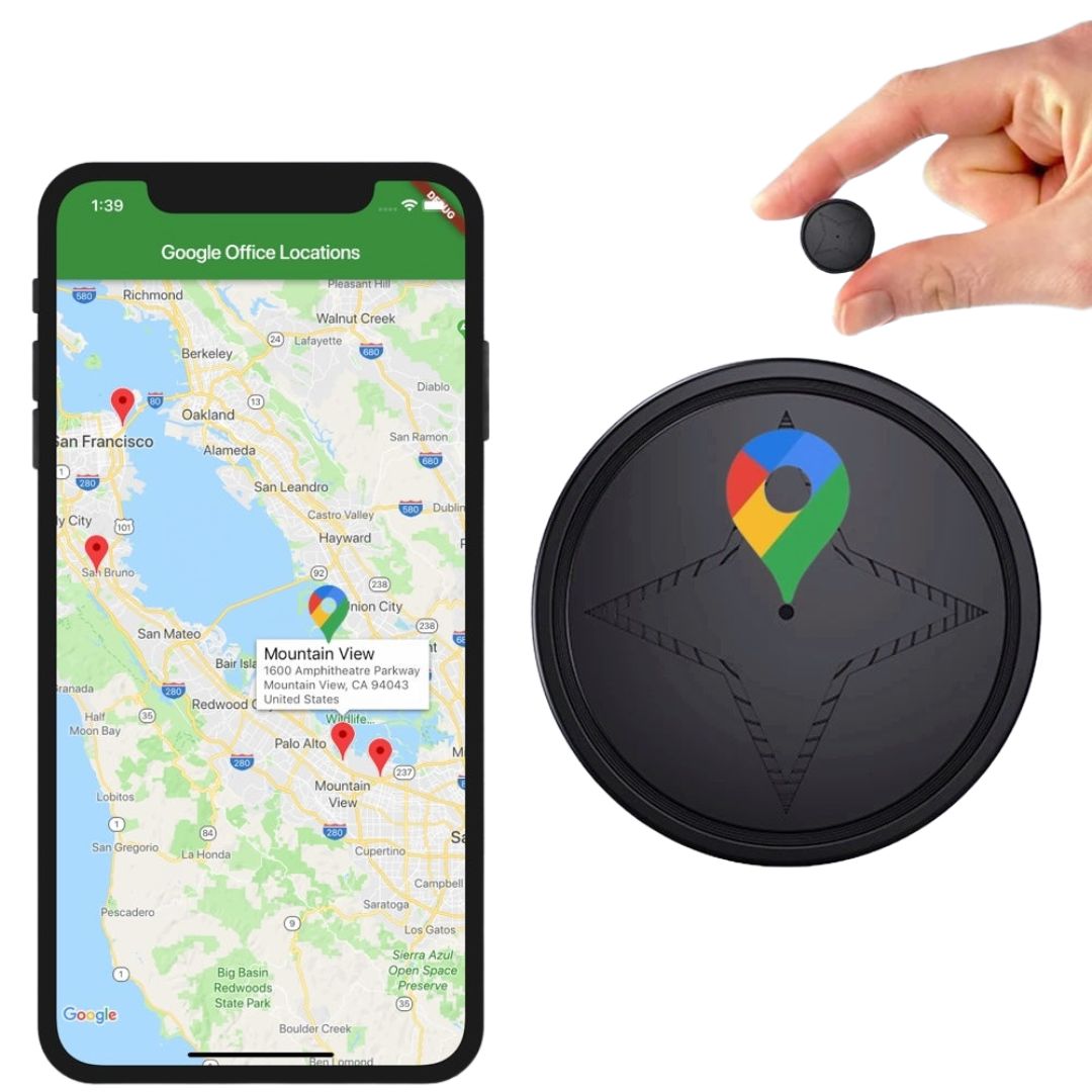 Rastreador GPS Magnético para Vehículos – Seguimiento en Tiempo Real, Impermeable y de Larga Duración