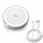 Bezdrátová nabíječka MagSafe | Magnetická pro iPhone 12 až 18 | Rychlé nabíjení 15W