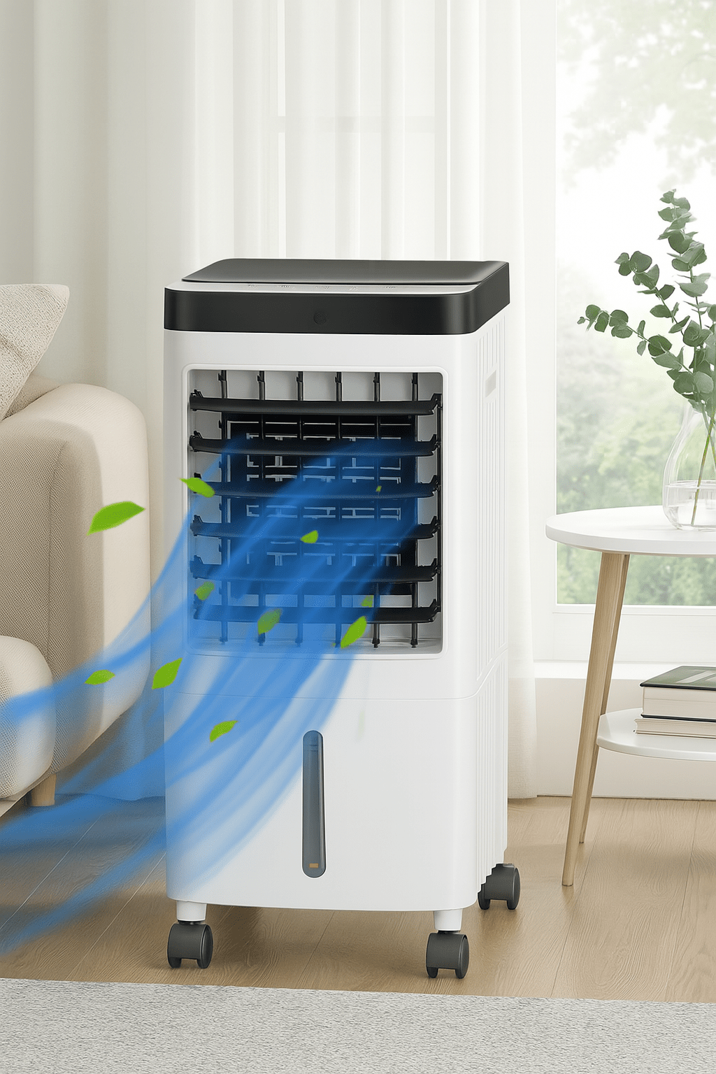 Enfriador de Aire Portátil 6L con Control Remoto y Temporizador - VyFlair
