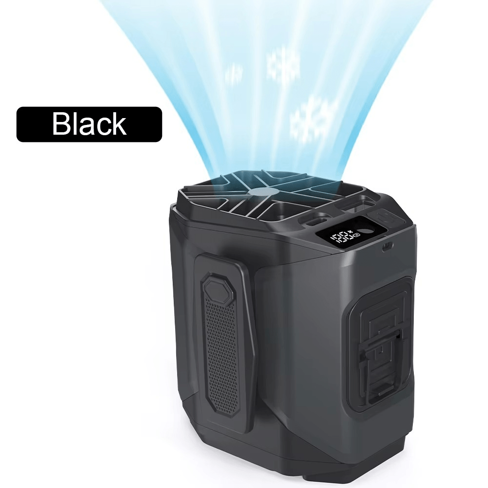 Ventilador Cintura Portátil con Power Bank y Linterna - VyFlair