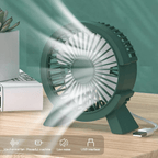 Mini Ventilador Eléctrico Portátil Recargable y Silencioso - VyFlair
