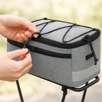 Bolsa bicicleta | Aislada 8L, portaequipajes | Correa hombro, impermeable