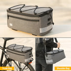 Bolsa bicicleta | Aislada 8L, portaequipajes | Correa hombro, impermeable