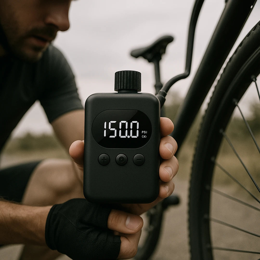 Mini bomba eléctrica | Bicicleta, portátil | Presta, Schrader, recargable