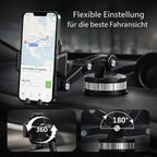 Soporte Móvil para Auto | Ventosa Fuerte, 360° Giratorio