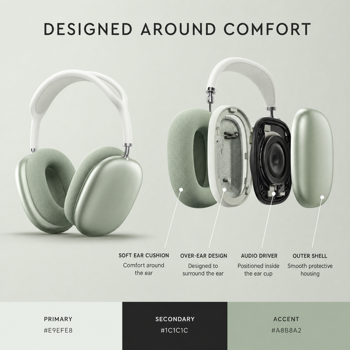 Auriculares Bluetooth | Inalámbricos, Cancelación de Ruido Activa