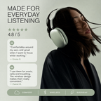 Auriculares Bluetooth | Inalámbricos, Cancelación de Ruido Activa