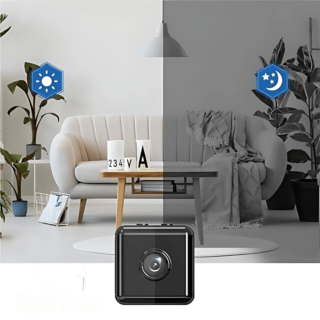 Cámara de Seguridad WiFi Mini con Visión Nocturna - VyFlair