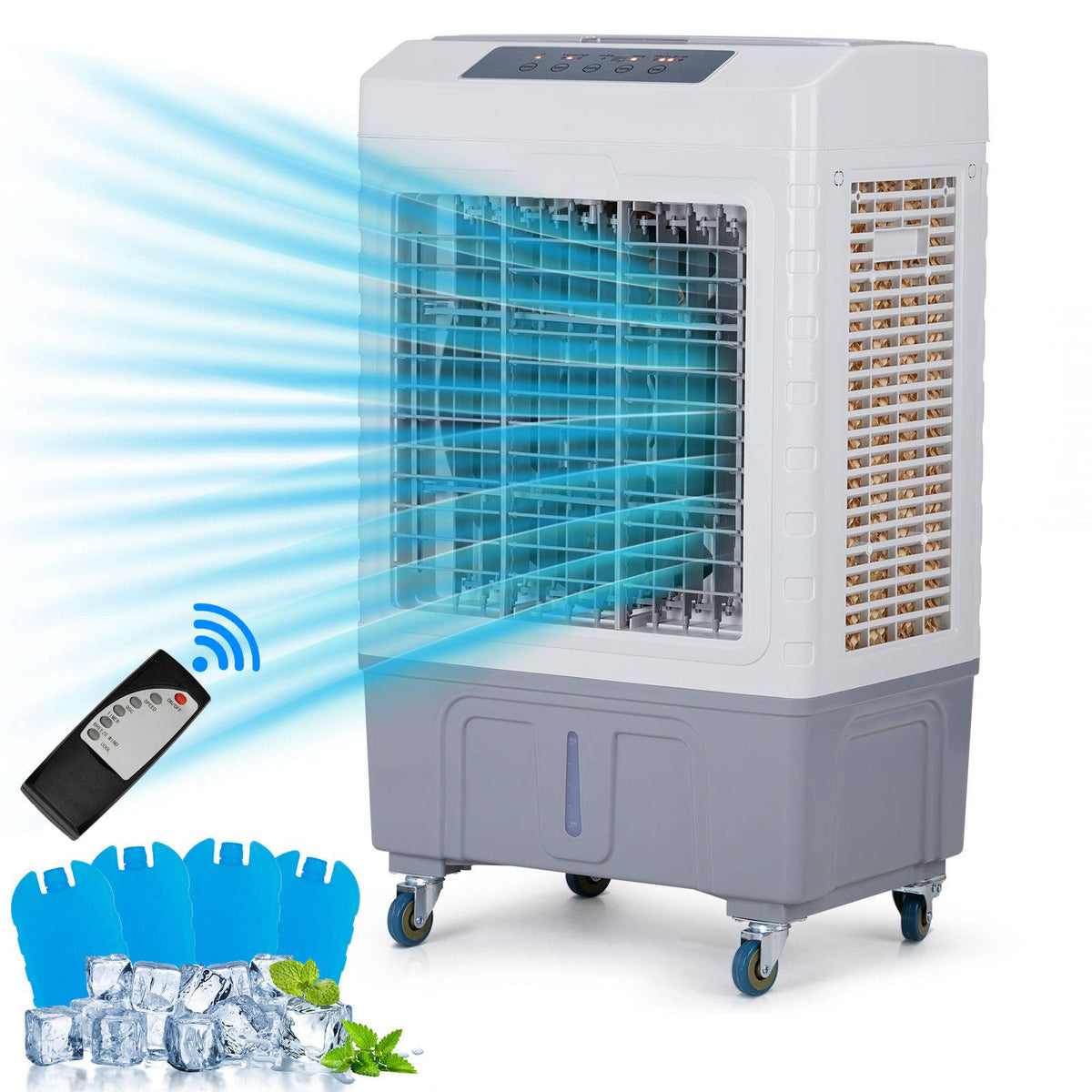 Enfriador de Aire Evaporativo Portátil 10 Galones - VyFlair