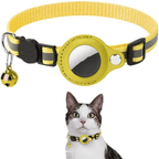 Collar GPS para Gatos – Reflectante, Impermeable y Compatible con AirTag