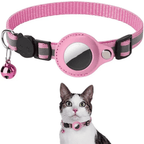 Collar GPS para Gatos – Reflectante, Impermeable y Compatible con AirTag