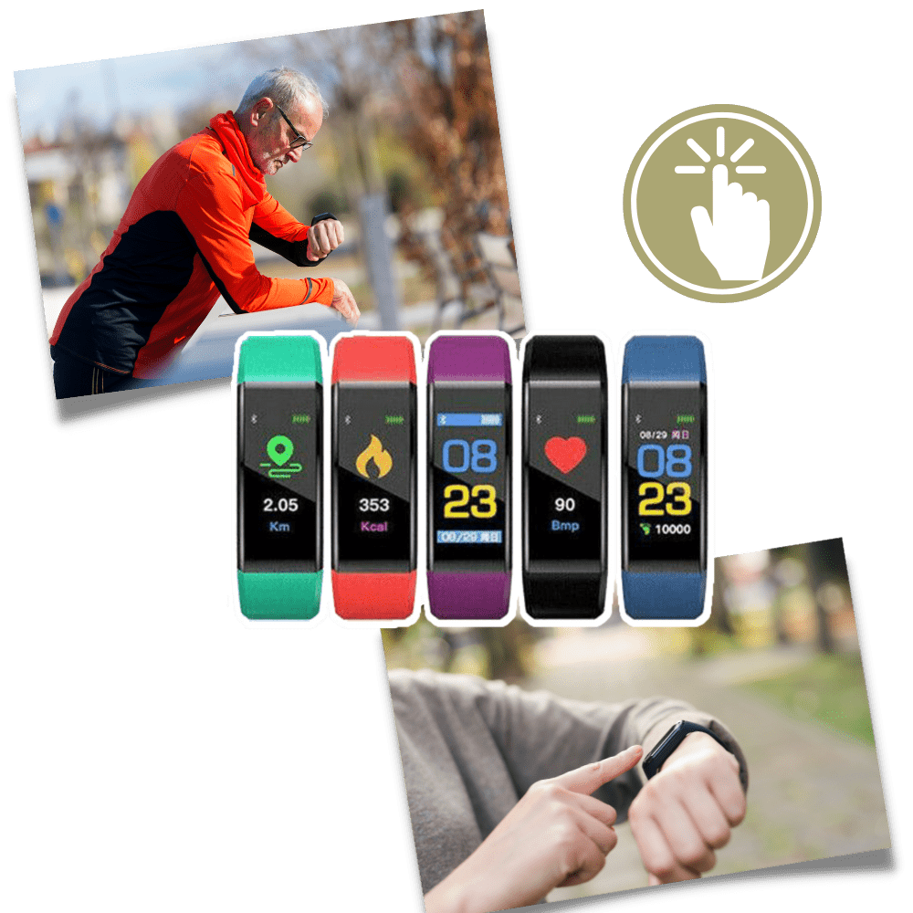 Reloj Inteligente Salud para Personas Mayores Fácil de Usar - VyFlair