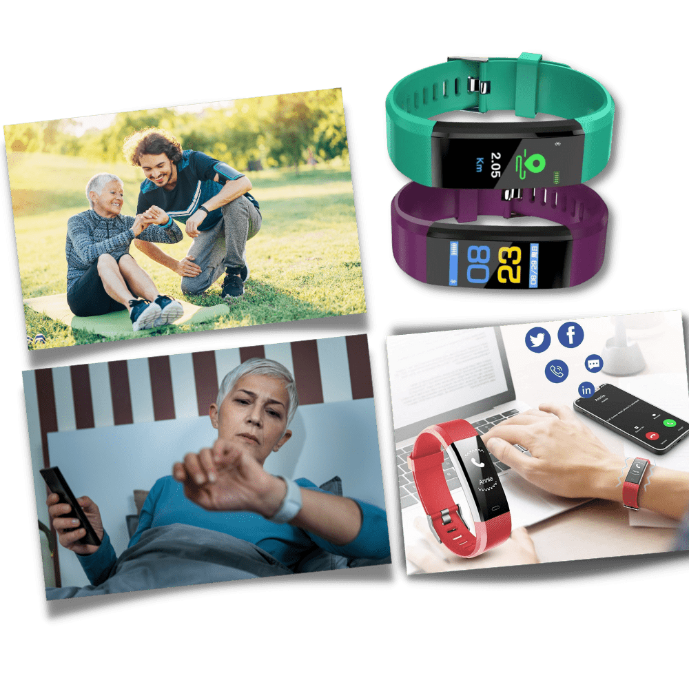 Reloj Inteligente Salud para Personas Mayores Fácil de Usar - VyFlair