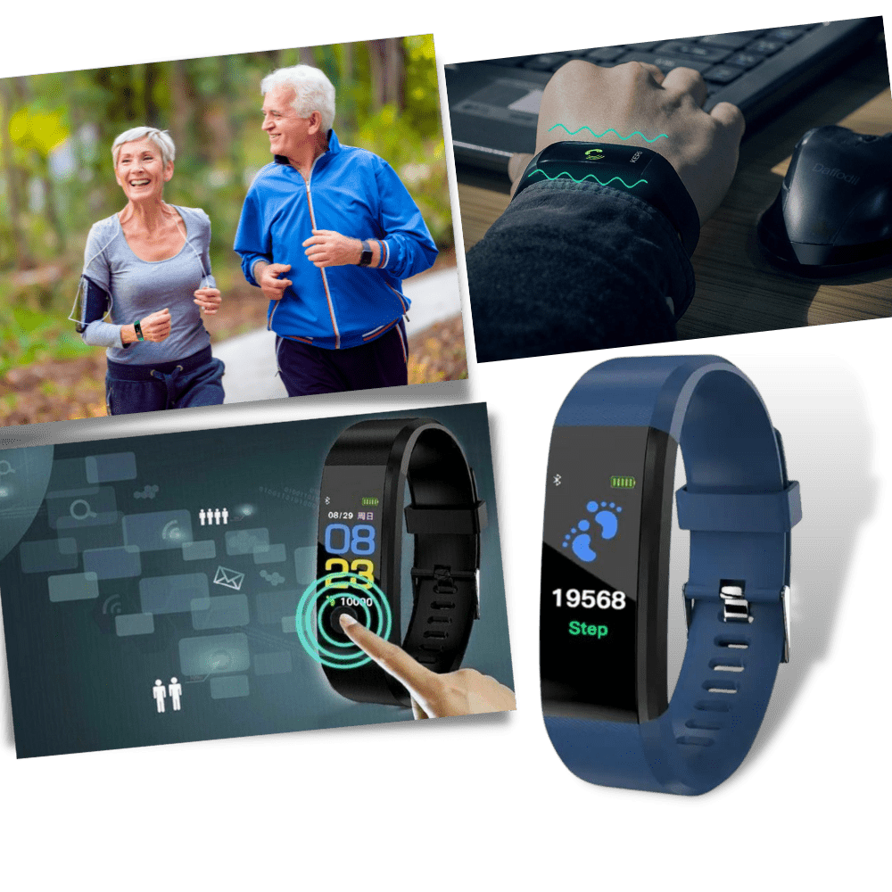 Reloj Inteligente Salud para Personas Mayores Fácil de Usar - VyFlair