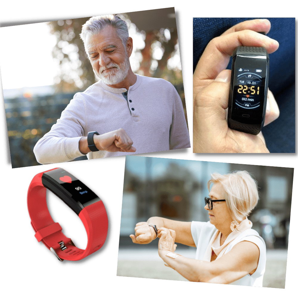 Reloj Inteligente Salud para Personas Mayores Fácil de Usar - VyFlair