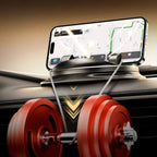 Soporte Móvil Coche | Rotación 360° | Agarre Firme Handsfree