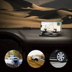 Soporte Móvil Coche | Rotación 360° | Agarre Firme Handsfree