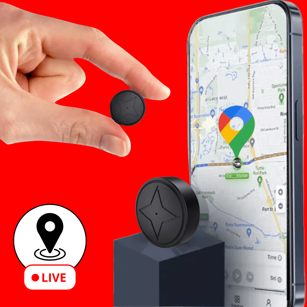 Rastreador GPS Magnético para Vehículos – Seguimiento en Tiempo Real, Impermeable y de Larga Duración